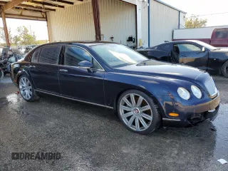 2006 Bentley Flying Spur with VIN SCBBR53W66C036250, listed as a Copart auction lot 45051875 with Not Provided miles and Salvage Title. Bid and sale history available at DreamBid. Image 4.