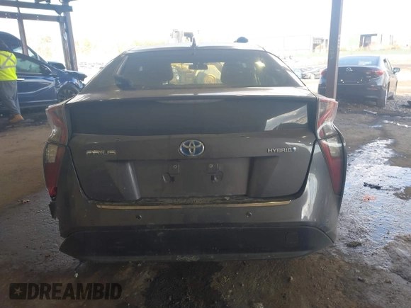 2018 Toyota Prius Two with VIN JTDKARFU3J3054803, listed as a IAAI auction lot 41442350 with 61,989 mi miles. Bid and sale history available at carsss.com. Image 16.