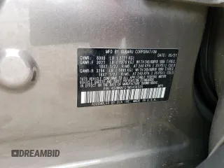 2021 Subaru Ascent Premium with VIN 4S4WMAFD1M3450335, listed as a Copart auction lot 63652195 with 79,980 mi miles and Salvage title. Bid and sale history available at DreamBid. Image 13.