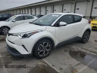 2018 Toyota C-HR XLE z VIN JTNKHMBX4J1001162, wystawiony jako Copart lot #58226475 z przebiegiem 59 759 mil mil oraz Szkoda całkowita • Salvage title. Historia ofert i sprzedaży dostępna na DreamBid. Obrazek 1.