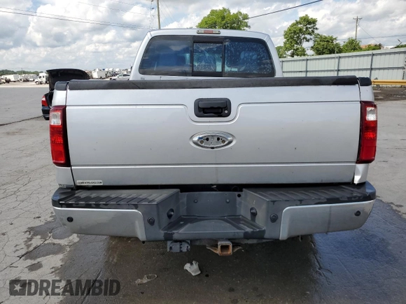 2014 Ford F-250 XL with VIN 1FT7W2B67EEB53642, listed as a Copart auction lot 58520585 with 281,417 mi miles and Salvage title. Bid and sale history available at DreamBid. Image 6.