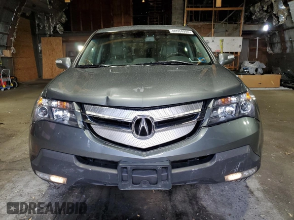 2009 Acura MDX Sport/Pwr Tail Gate with VIN 2HNYD28739H504047, listed as a Copart auction lot 80534994 with 31,153 mi miles and Salvage Title. Bid and sale history available at carsss.com. Image 5.