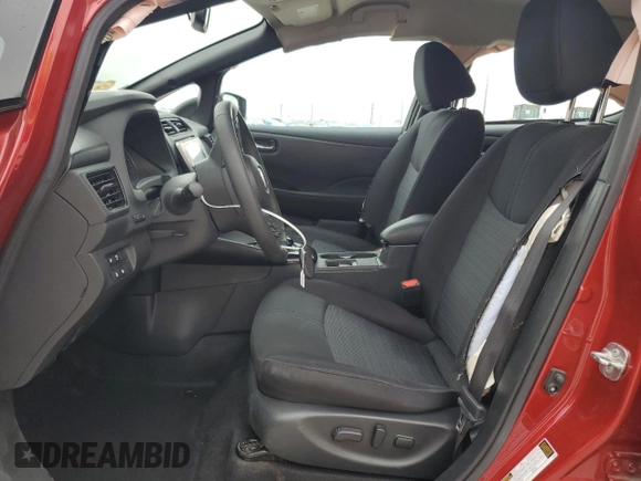 2022 Nissan LEAF SV Plus with VIN 1N4BZ1CV9NC562518, listed as a Copart auction lot 44903875 with 33,371 mi miles and Salvage Title. Bid and sale history available at DreamBid. Image 7.