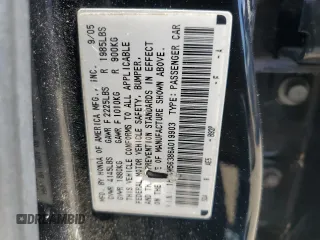 2006 Honda Accord LX SE with VIN 1HGCM56386A019903, listed as a Copart auction lot 57084755 with 170,823 mi miles and Salvage title. Bid and sale history available at DreamBid. Image 12.