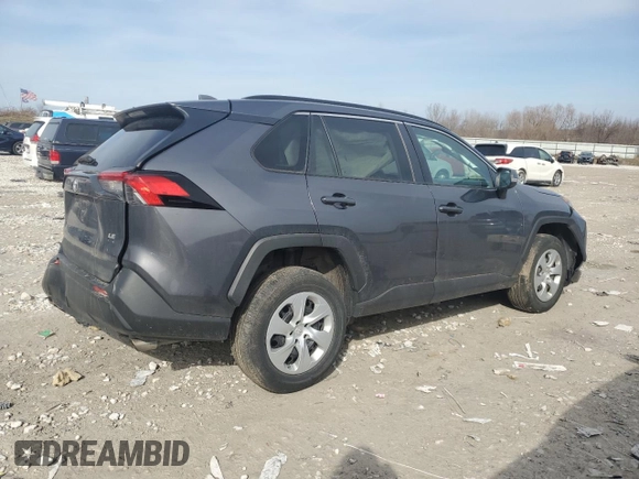 2019 Toyota RAV4 LE with VIN 2T3K1RFV0KW054264, listed as a Copart auction lot 49687875 with 40,643 mi miles and Clean Title. Bid and sale history available at carsss.com. Image 3.
