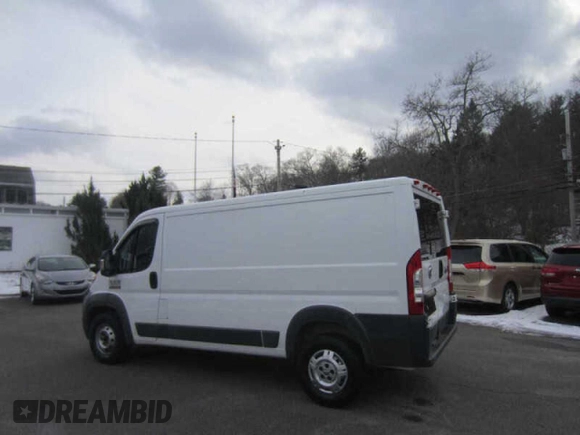 2017 Ram ProMaster Cargo with VIN 3C6TRVAG0HE521869, listed as a Copart auction lot 44081165 with 99,223 mi miles and Clean Title. Bid and sale history available at DreamBid. Image 3.