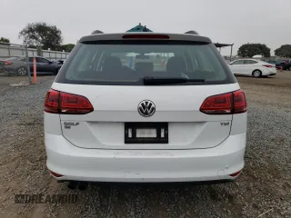 2017 Volkswagen Golf SportWagen SE with VIN 3VWC17AU2HM502504, listed as a Copart auction lot 76162504 with 79,020 mi miles and Salvage Title. Bid and sale history available at carsss.com. Image 6.