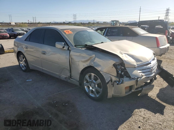 2007 Cadillac CTS with VIN 1G6DP577070134095, listed as a Copart auction lot 55078745 with 155,131 mi miles and Salvage Title. Bid and sale history available at DreamBid. Image 4.