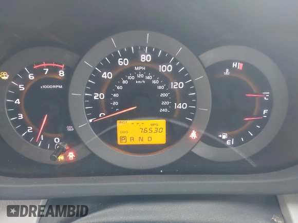 2012 Toyota RAV4 Limited with VIN 2T3DK4DV1CW092065, listed as a IAAI auction lot 41408627 with 76,530 mi miles and . Bid and sale history available at DreamBid. Image 7.