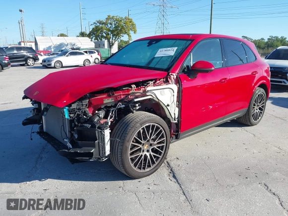 2022 Porsche Cayenne with VIN WP1AA2AY9NDA07285, listed as a IAAI auction lot 41780812 with 19,754 mi miles and . Bid and sale history available at DreamBid. Image 18.