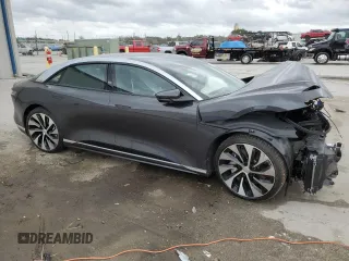 2023 Lucid Air Touring z VIN 50EA1TEA9PA005136, wystawiony jako Copart lot #82828153 z przebiegiem Nie podano mil oraz Nie do naprawy. Historia ofert i sprzedaży dostępna na DreamBid. Obrazek 4.