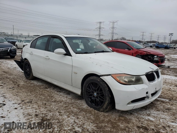 2006 BMW 3 Series 325xi with VIN WBAVD13556KV02729, listed as a Copart auction lot 86075344 with 236,195 mi miles and Salvage Title. Bid and sale history available at carsss.com. Image 4.