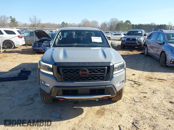 2022 Nissan Frontier SV with VIN 1N6ED1EKXNN666736, listed as a IAAI auction lot 41654456 with 47,935 mi miles and . Bid and sale history available at DreamBid. Image 12.