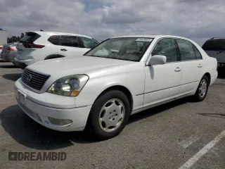 2001 Lexus LS 430 with VIN JTHBN30F210029340, listed as a Copart auction lot 54626625 with 265,641 mi miles and Clean Title. Bid and sale history available at carsss.com. Image 1.