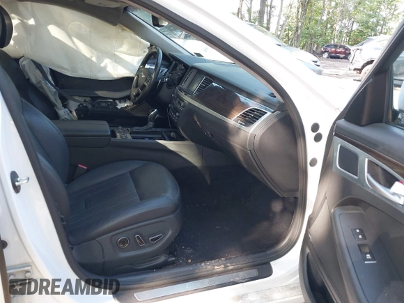 2017 Genesis G80 3.8L z VIN KMHGN4JE6HU168680, wystawiony jako IAAI lot #42524348 z przebiegiem 65 864 mil mil oraz . Historia ofert i sprzedaży dostępna na DreamBid. Obrazek 5.