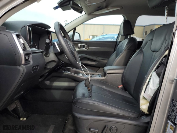 2023 Kia Sorento Hybrid EX with VIN KNDRHDLG9P5223960, listed as a Copart auction lot 45123105 with 84,581 mi miles and Salvage Title. Bid and sale history available at carsss.com. Image 7.