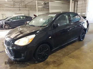 2020 Mitsubishi Mirage SE z VIN ML32F4FJXLHF04338, wystawiony jako Copart lot #58699835 z przebiegiem 23 985 mil mil oraz Szkoda całkowita • Salvage title. Historia ofert i sprzedaży dostępna na DreamBid. Obrazek 1.