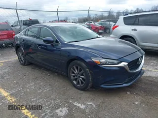 2018 Mazda Mazda6 Sport with VIN JM1GL1UM7J1326043, listed as a IAAI auction lot 41791850 with 193,512 mi miles. Bid and sale history available at carsss.com. Image 1.