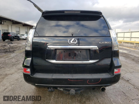 2019 Lexus GX with VIN JTJJM7FX8K5230894, listed as a Copart auction lot 84860724 with 52,758 mi miles and Salvage Title. Bid and sale history available at carsss.com. Image 6.