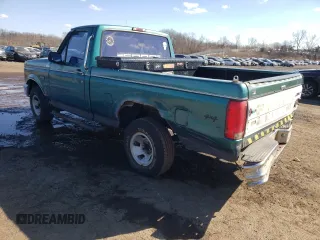 1996 Ford F-150 Special with VIN 1FTEF15Y1TLC03846, listed as a Copart auction lot 46830455 with 247,440 mi miles and Salvage Title. Bid and sale history available at carsss.com. Image 2.