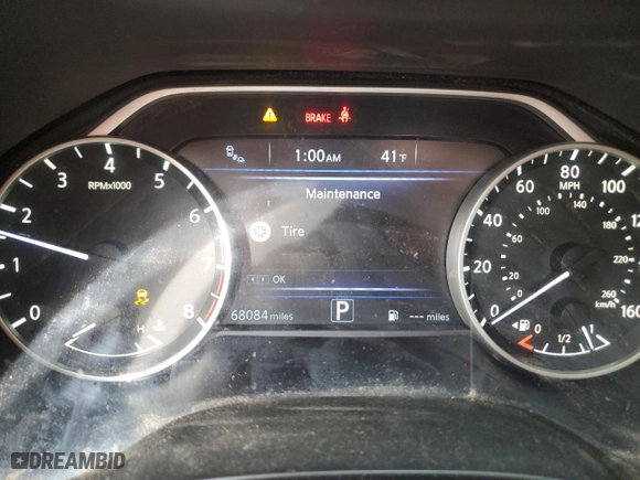 2018 Nissan Maxima SL with VIN 1N4AA6AP3JC405260, listed as a Copart auction lot 48235955 with 68,084 mi miles and Salvage Title. Bid and sale history available at carsss.com. Image 9.