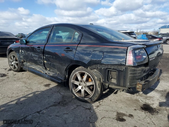 2007 Mitsubishi Galant Ralliart with VIN 4A3AB76T27E064527, listed as a Copart auction lot 41671925 with 195,286 mi miles and Salvage Title. Bid and sale history available at carsss.com. Image 2.