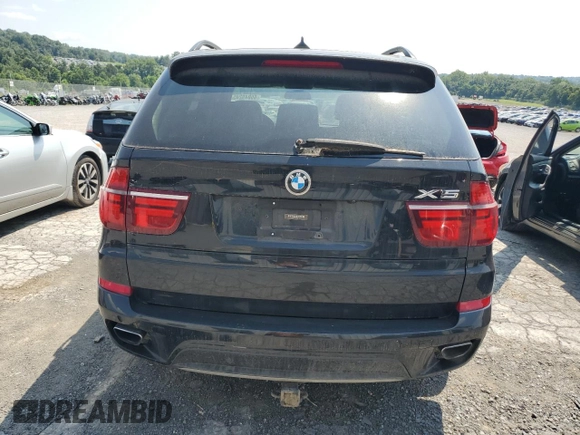 2013 BMW X5 xDrive50i with VIN 5UXZV8C52D0C16163, listed as a Copart auction lot 66049245 with 113,877 mi miles and Clean title. Bid and sale history available at DreamBid. Image 6.