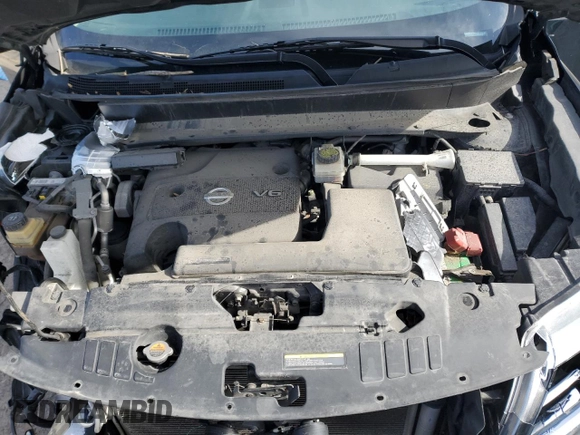 2016 Nissan Pathfinder SV with VIN 5N1AR2MM2GC643618, listed as a Copart auction lot 45000705 with 166,354 mi miles and Salvage Title. Bid and sale history available at carsss.com. Image 12.