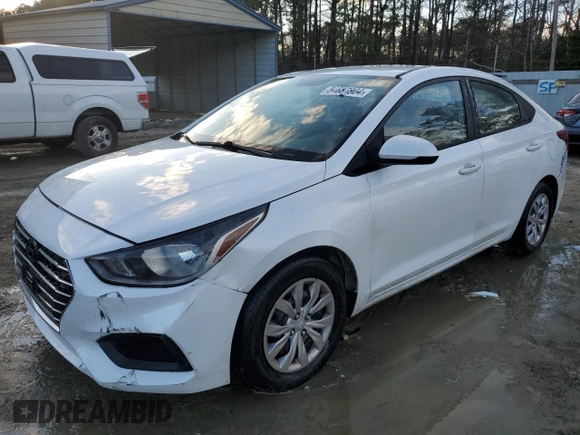 2019 Hyundai Accent SE with VIN 3KPC24A37KE047365, listed as a Copart auction lot 84887904 with 115,483 mi miles and Salvage Title. Bid and sale history available at carsss.com. Image 1.