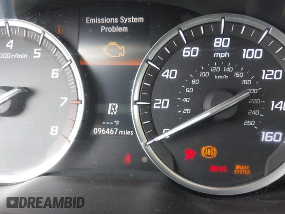 2016 Acura MDX w/Tech with VIN 5FRYD3H42GB008644, listed as a IAAI auction lot 42035686 with 96,467 mi miles. Bid and sale history available at carsss.com. Image 7.