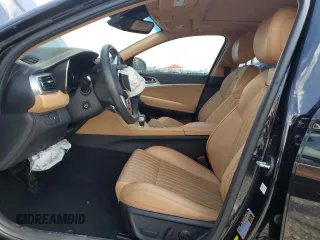 2022 Genesis G70 2.0T with VIN KMTG34TA2NU103729, listed as a Copart auction lot 65336264 with 51,705 mi miles and Salvage Title. Bid and sale history available at carsss.com. Image 7.