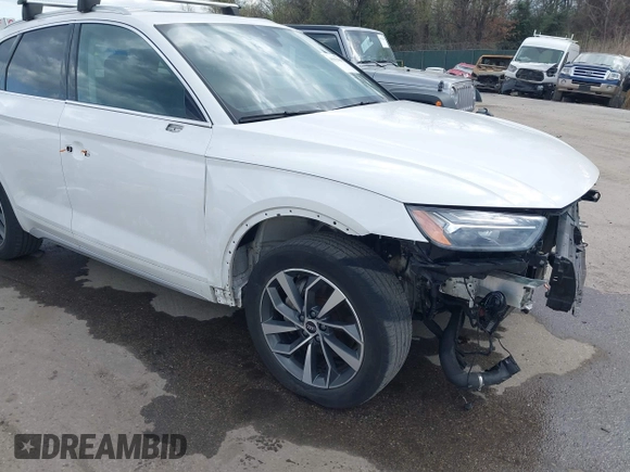 2021 Audi Q5 Premium Plus с VIN WA1BAAFY5M2018717, выставлен на аукционе IAAI как лот 41913108 с пробегом 79 866 миль миль и . История ставок и продаж доступна на DreamBid. Изображение 18.