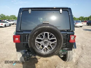 2024 Jeep Wrangler Sahara with VIN 1C4PJXEN1RW118397, listed as a Copart auction lot 56307925 with 7,257 mi miles and Salvage Title. Bid and sale history available at DreamBid. Image 6.