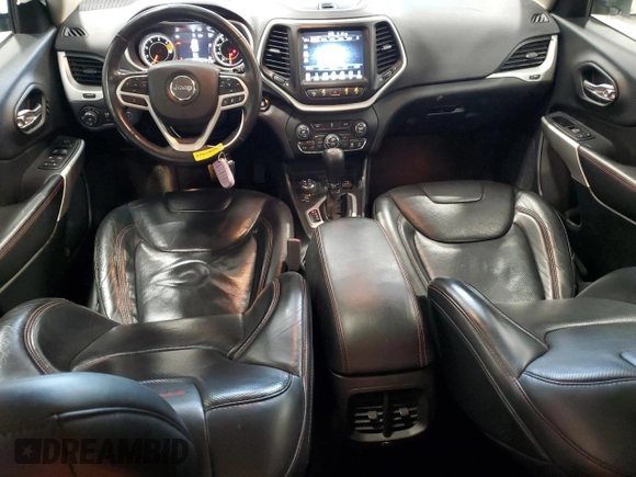 2017 Jeep Cherokee Trailhawk L Plus with VIN 1C4PJMBB4HD214429, listed as a Copart auction lot 58608395 with 117,403 mi miles and Clean title. Bid and sale history available at DreamBid. Image 8.