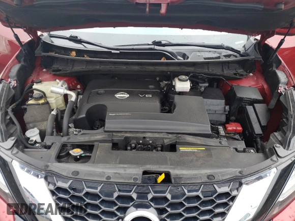 2020 Nissan Murano SV z VIN 5N1AZ2BJ6LN155196, wystawiony jako Copart lot #56223445 z przebiegiem 51 683 mil mil oraz Szkoda całkowita • Salvage title. Historia ofert i sprzedaży dostępna na DreamBid. Obrazek 12.