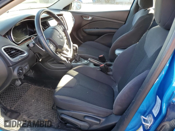 2015 Dodge Dart Aero with VIN 1C3CDFDH2FD173898, listed as a Copart auction lot 84937934 with 69,120 mi miles and Salvage Title. Bid and sale history available at DreamBid. Image 7.