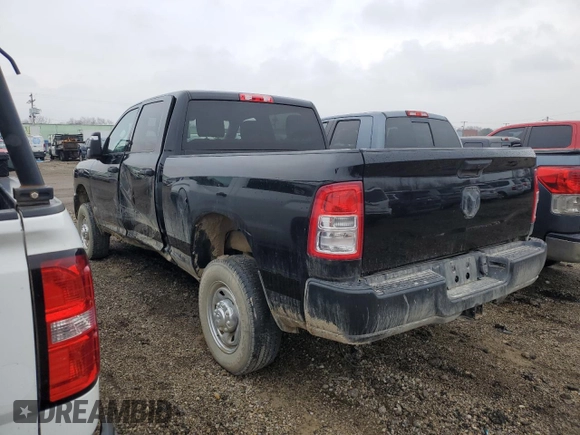 2023 Ram 2500 Tradesman with VIN 3C6UR5CJ4PG609937, listed as a Copart auction lot 45471935 with 21,459 mi miles and Salvage title. Bid and sale history available at DreamBid. Image 2.