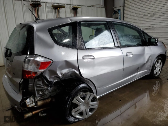 2010 Honda Fit with VIN JHMGE8H24AS013097, listed as a Copart auction lot 53167225 with 151,589 mi miles and Salvage Title. Bid and sale history available at carsss.com. Image 3.