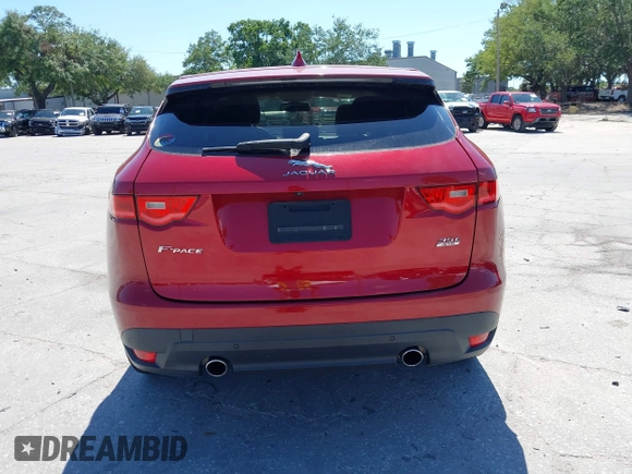 2017 Jaguar F-Pace 35t Prestige with VIN SADCK2BV6HA082810, listed as a IAAI auction lot 42030622 with 87,693 mi miles and . Bid and sale history available at DreamBid. Image 16.