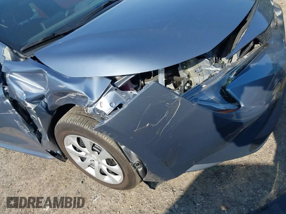 2024 Toyota Corolla LE with VIN 5YFB4MDE9RP101616, listed as a IAAI auction lot 42030741 with 27,141 mi miles and . Bid and sale history available at DreamBid. Image 21.