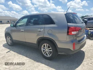 2015 Kia Sorento LX with VIN 5XYKTCA6XFG563967, listed as a Copart auction lot 62505855 with 194,440 mi miles and Clean title. Bid and sale history available at DreamBid. Image 2.