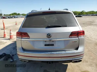 2021 Volkswagen Atlas SE with VIN 1V2RR2CA9MC524540, listed as a Copart auction lot 57442625 with 94,820 mi miles and Salvage title. Bid and sale history available at DreamBid. Image 6.