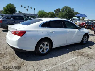 2020 Chevrolet Malibu LS with VIN 1G1ZC5ST8LF087823, listed as a Copart auction lot 49194063 with 33,402 mi miles and Salvage Title. Bid and sale history available at carsss.com. Image 3.
