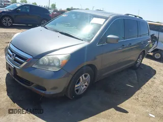 2007 Honda Odyssey EX-L z VIN 5FNRL38797B137595, wystawiony jako IAAI lot #42002233 z przebiegiem 192 296 mil mil oraz . Historia ofert i sprzedaży dostępna na DreamBid. Obrazek 17.