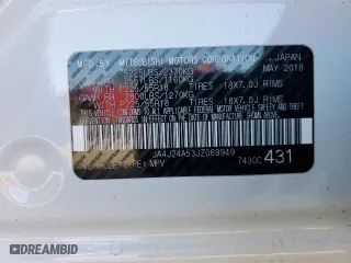 2018 Mitsubishi Outlander PHEV SEL with VIN JA4J24A53JZ069949, listed as a Copart auction lot 43079054 with 60,810 mi miles. Bid and sale history available at carsss.com. Image 12.