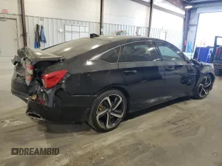 2020 Honda Accord Sport with VIN 1HGCV2F38LA012490, listed as a Copart auction lot 50301345 with 142,916 mi miles and Salvage title. Bid and sale history available at DreamBid. Image 3.