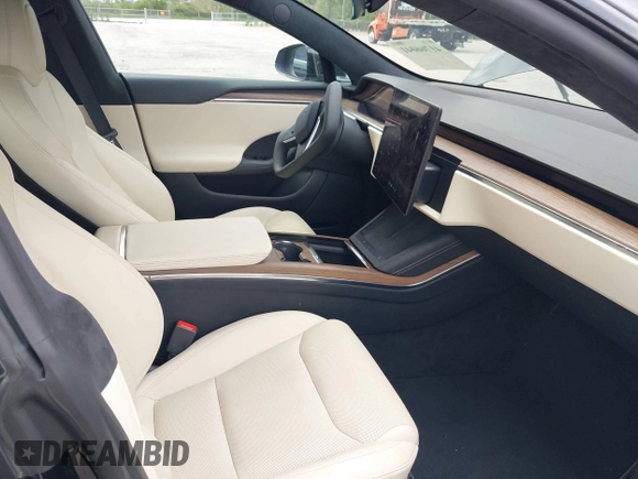2023 Tesla Model S с VIN 5YJSA1E59PF502078, выставлен на аукционе IAAI как лот 41766041 с пробегом 26 546 миль миль и . История ставок и продаж доступна на DreamBid. Изображение 5.