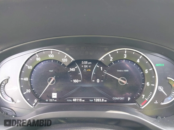 2018 BMW X3 xDrive30i with VIN 5UXTR9C59JLC73115, listed as a IAAI auction lot 41956118 with 48,116 mi miles and . Bid and sale history available at DreamBid. Image 7.