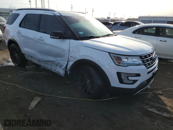 2016 Ford Explorer XLT with VIN 1FM5K8D89GGC05960, listed as a Copart auction lot 47756485 with 95,236 mi miles and Salvage Title. Bid and sale history available at carsss.com. Image 4.