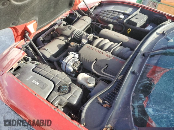 1998 Chevrolet Corvette with VIN 1G1YY32G5W5113566, listed as a Copart auction lot 76464194 with 0 mi miles and Salvage Title. Bid and sale history available at carsss.com. Image 11.